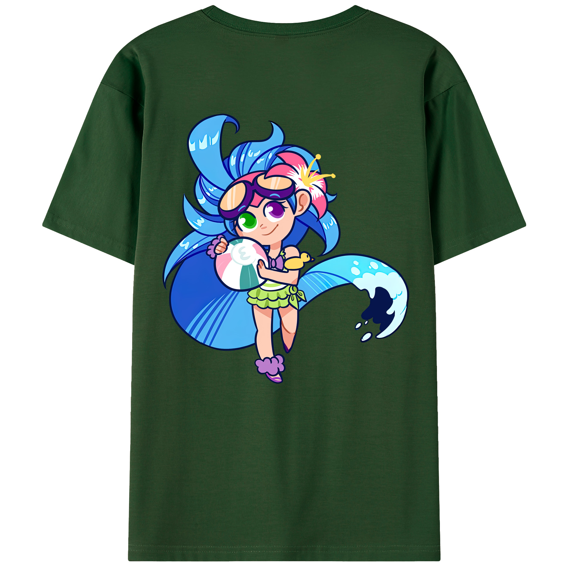 リーグ・オブ・レジェンド League of Legends LOL 綿100％半袖Tシャツ（背面プリント）